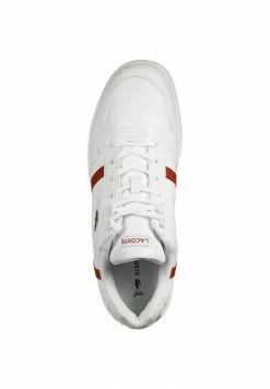 Lacoste Baskets Basses - Wht Red -Lacoste Soldes Magasin 334cee34ec5249e7859ab35af7add0b4