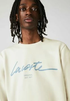 Lacoste Sweatshirt - Blanc -Lacoste Soldes Magasin 33d85754a61744febc468ab72c8fbaa8
