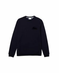 Lacoste Haut De Pyjama - Bleu Marine -Lacoste Soldes Magasin 34d1312158894c649ebb6b2f7c3d3511