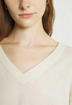 Lacoste Pullover - Weiß -Lacoste Soldes Magasin 355da0f828b54cdb9a28f105bdeaae5c