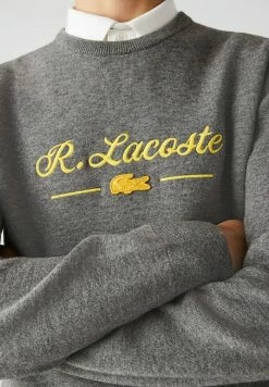 Lacoste PULLY - Pullover - Gris Chine -Lacoste Soldes Magasin 35f7d947545e440999402c91c3fb99cd