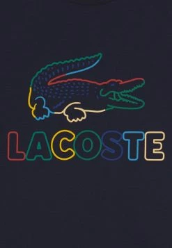 Lacoste T-shirt Imprimé - Navy Blue/multi-coloured -Lacoste Soldes Magasin 3604bb9e291a4b7bb3568633ff02a676