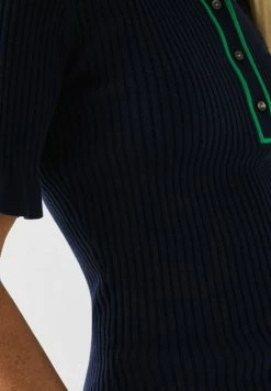 Lacoste Polo - Bleu Marine / Vert -Lacoste Soldes Magasin 366cdc79b1044a8e8b1b489e158245ec