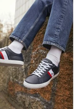 Lacoste LEROND - Baskets Basses - Navy/white -Lacoste Soldes Magasin 36c13c5208374ac79b616f5427d4475b