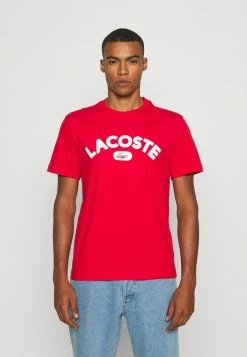 Lacoste T-shirt Imprimé - Rouge