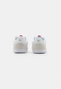 Lacoste GIRON - Baskets Basses - White/red -Lacoste Soldes Magasin 3716b8a6ece3461eb200060fadd15844