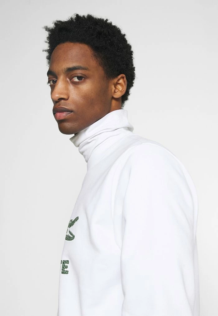 Lacoste Sweatshirt - White 4 Lacoste Sweatshirt - White – Image 4