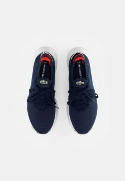 Lacoste COURT-DRIVE KNIT - Baskets Basses - Nvy/red -Lacoste Soldes Magasin 37ba34df27f44671875ff3722528d70d