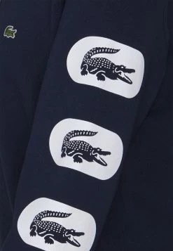 Lacoste Sweat à Capuche - Marine -Lacoste Soldes Magasin 3811e53993a040ebb4408337836181d2