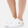 Lacoste LEROND - Baskets Basses - White/light Pink