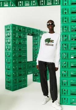 Lacoste MINECRAFT - Sweatshirt - Blanc