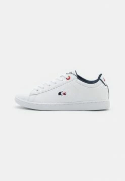 Lacoste CARNABY EVO - Baskets Basses - White/navy/red