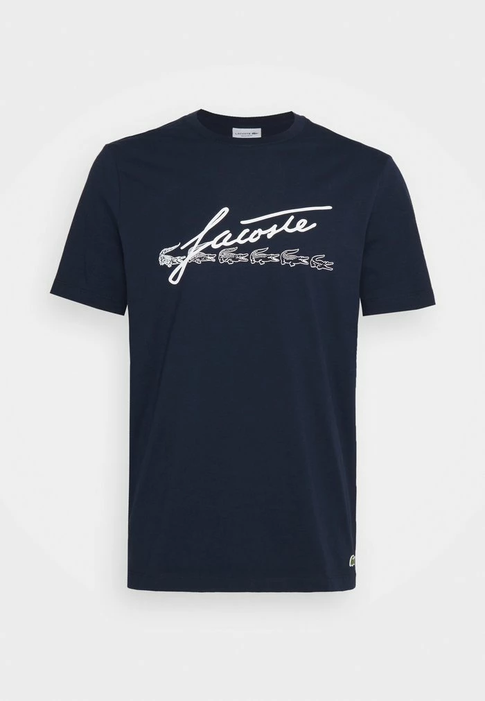 Lacoste T-shirt Imprimé - Navy Blue 2 Lacoste T-shirt Imprimé - Navy Blue – Image 2