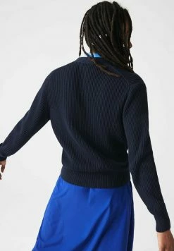 Lacoste PULLY - Gilet - Bleu Marine -Lacoste Soldes Magasin 3c7533b7a82247e3b847494e64276fac