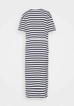 Lacoste Robe En Jersey - Navy Blue/flour -Lacoste Soldes Magasin 3d43c3127828485586ed762d65524a88