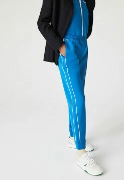Lacoste Pantalon De Survêtement - Bleu / Blanc -Lacoste Soldes Magasin 3db018bf320a43149db3e46333892541