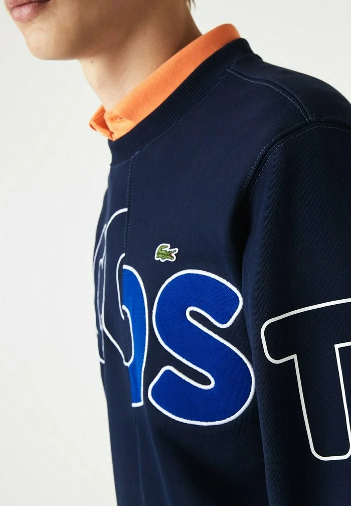 Lacoste Sweatshirt - Bleu Marine 3 Lacoste Sweatshirt - Bleu Marine – Image 3