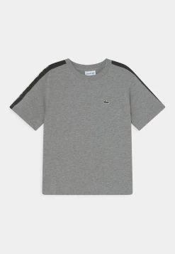 Lacoste T-shirt Imprimé - Heather Wall Chine/black