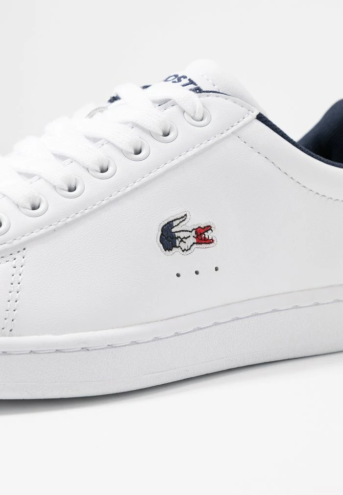 Lacoste CARNABY EVO - Baskets Basses - White/navy/red 3 Lacoste CARNABY EVO - Baskets Basses - White/navy/red – Image 3