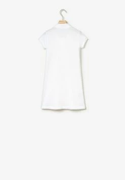 Lacoste EJ2816 - Robe De Jour - Weiß -Lacoste Soldes Magasin 3f7107bfbd5545b2877f21e996c05e37
