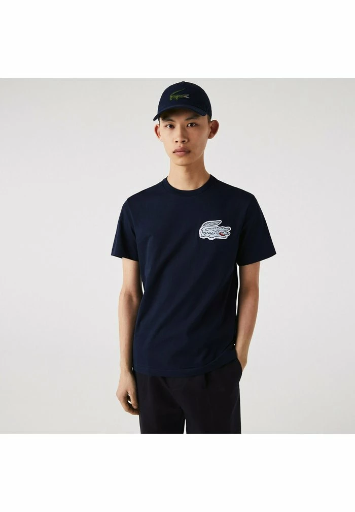 Lacoste T-shirt Imprimé - Bleu Marine 1 Lacoste T-shirt Imprimé - Bleu Marine