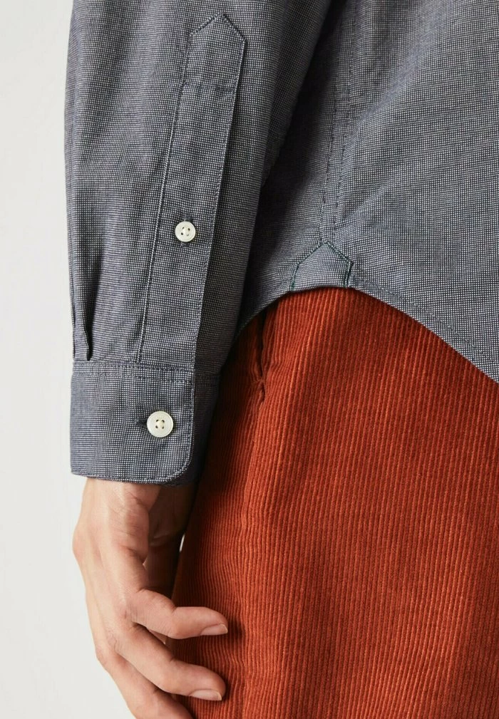 Lacoste Chemise - Bleu Marine / Blanc 4 Lacoste Chemise - Bleu Marine / Blanc – Image 4