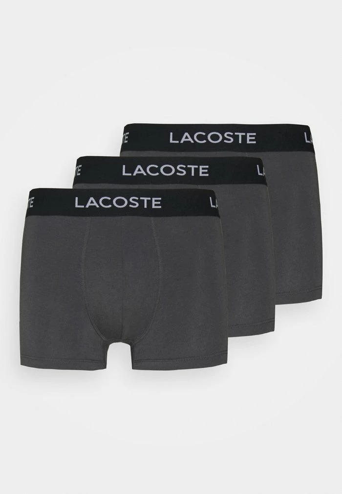 Lacoste 3 PACK - Shorty - Grey 4 Lacoste 3 PACK - Shorty - Grey – Image 4