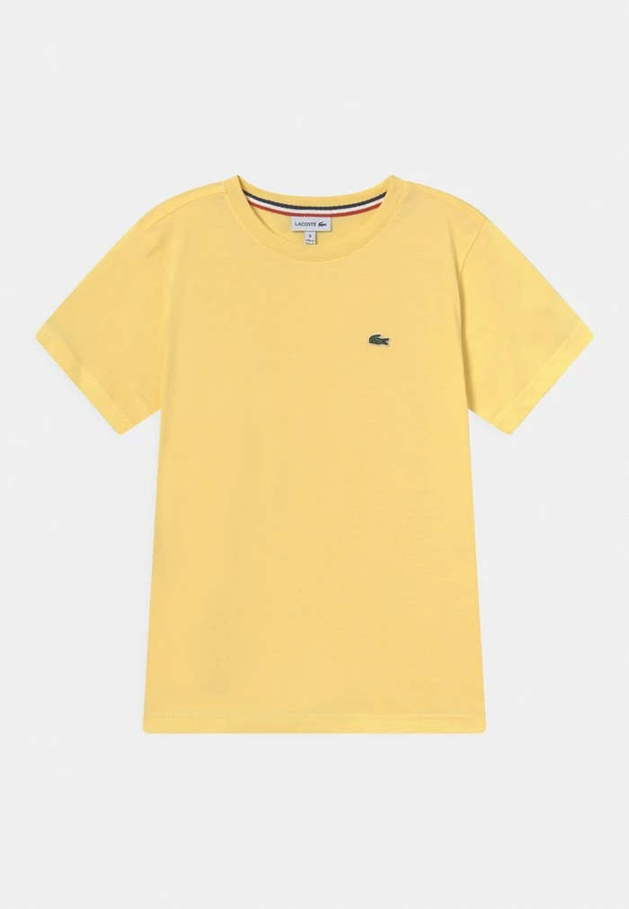 Lacoste TEE - T-shirt Basique - Yellow 1 Lacoste TEE - T-shirt Basique - Yellow