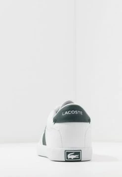 Lacoste COURT MASTER - Baskets Basses - White/dark Green -Lacoste Soldes Magasin 43576e33a785420aa0058f8be9eb1007