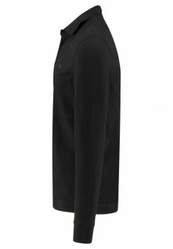 Lacoste HERREN POLOSHIRT REGULAR FIT LANGARM - Polo - Black -Lacoste Soldes Magasin 4394031efe34499fa727f3e842c17139