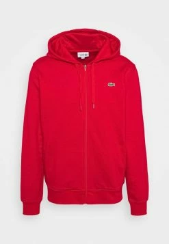 Lacoste PLUS - Sweat à Capuche Zippé - Red -Lacoste Soldes Magasin 43ba7c9339104a05a0c4829382fedbe2