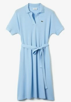 Lacoste Robe Pull - Bleu Clair -Lacoste Soldes Magasin 44cc02fd9275403b8fd86dc6b457a7ad