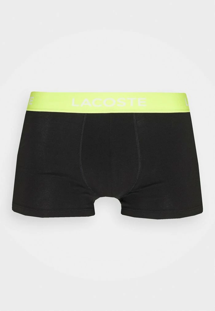 Lacoste 3 PACK - Shorty - Black/limeira 2 Lacoste 3 PACK - Shorty - Black/limeira – Image 2