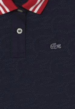 Lacoste Polo - Navy Blue/infrared/white -Lacoste Soldes Magasin 4551a67a0ffb4a09ae7dd0e4534b5a6c