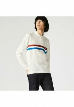 Lacoste Polo - Blanc/rouge/bleu