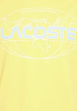 Lacoste EXCLUSIVE UNISEX GUEOE - T-shirt Imprimé - Yellow -Lacoste Soldes Magasin 480910ae79884dcc9542f4fd65d4f055