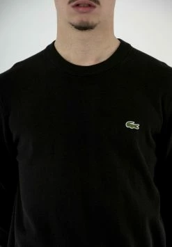 Lacoste Pullover - Noir -Lacoste Soldes Magasin 481f80ef88294e4da4f95e3cf49b59dc