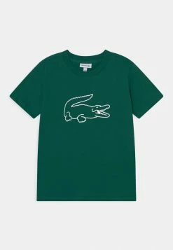 Lacoste TEE LOGO UNISEX - T-shirt Imprimé - Dark Green