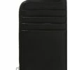 Lacoste ZIP CREDIT CARD HOLDER - Portefeuille - Black