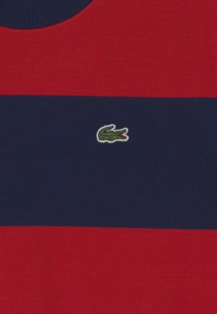 Lacoste EJ6878_0Y4 - Robe En Jersey - Bleu Marine Rouge 3 Lacoste EJ6878_0Y4 - Robe En Jersey - Bleu Marine Rouge – Image 3