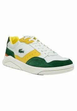 Lacoste Baskets Basses - Off White & Dark Green