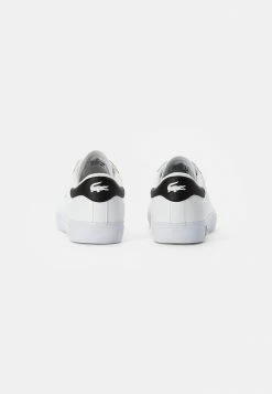 Lacoste POWERCOURT - Baskets Basses - White/black -Lacoste Soldes Magasin 4b7fda8668c84154871418206001c28d