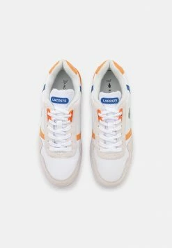 Lacoste Baskets Basses - White/orange -Lacoste Soldes Magasin 4ccb7b4799aa4cc5845f6c5abe069817