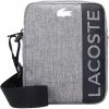 Lacoste Sac Bandoulière - Gris Chine Noir