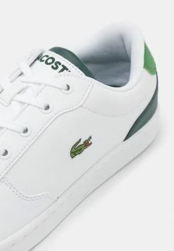Lacoste MASTERS CUP UNISEX - Baskets Basses - White/dark Green -Lacoste Soldes Magasin 4d901372bbec485da90bb183b671dfbb