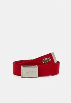 Lacoste CASUAL STRAP IN KIT UNISEX - Ceinture - Rouge