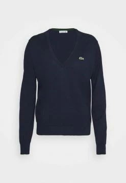 Lacoste Pullover - Navy Blue -Lacoste Soldes Magasin 4f62f57575a441b9aea1560f24308cb8