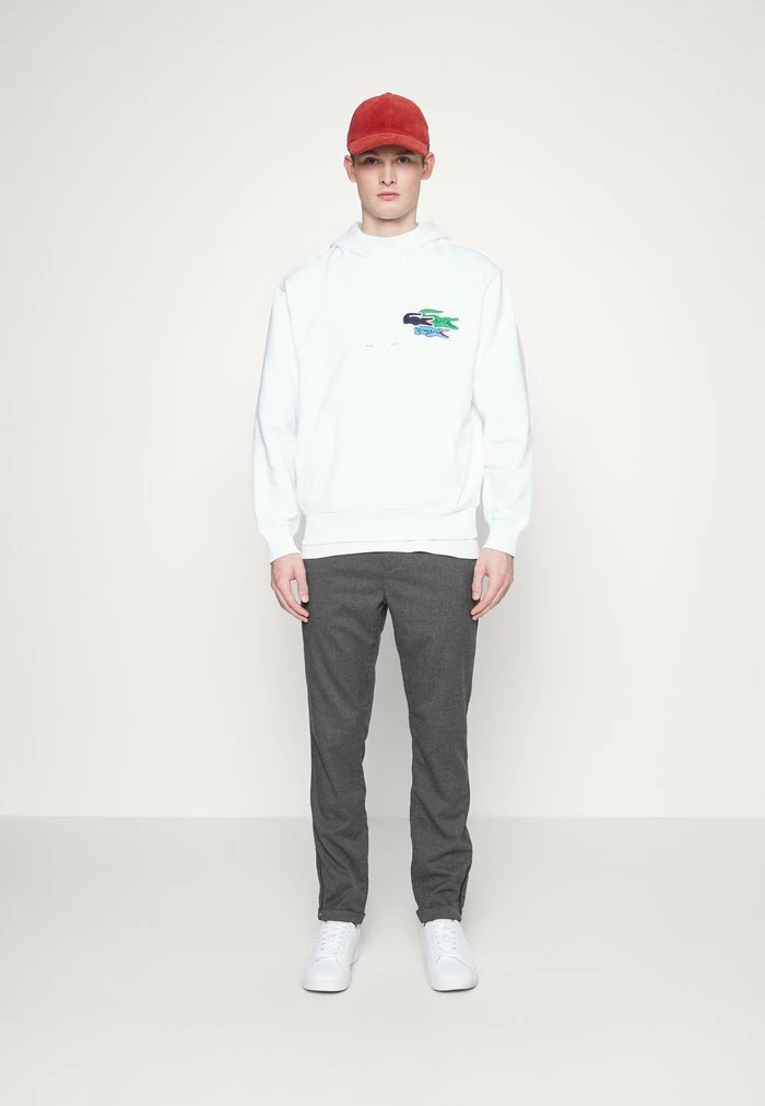 Lacoste Sweatshirt - White 2 Lacoste Sweatshirt - White – Image 2