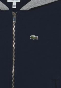 Lacoste UNISEX - Sweat à Capuche Zippé - Navy Blue -Lacoste Soldes Magasin 50bf9c25646f4027ba864cc0938fa961