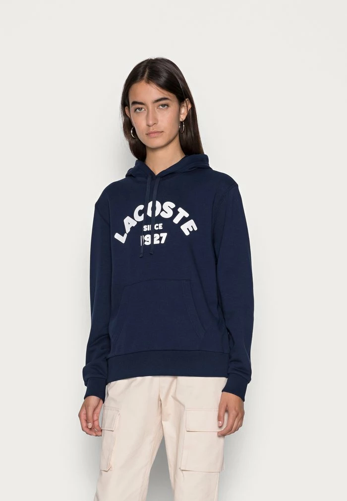 Lacoste Sweat à Capuche - Marine/farine 1 Lacoste Sweat à Capuche - Marine/farine